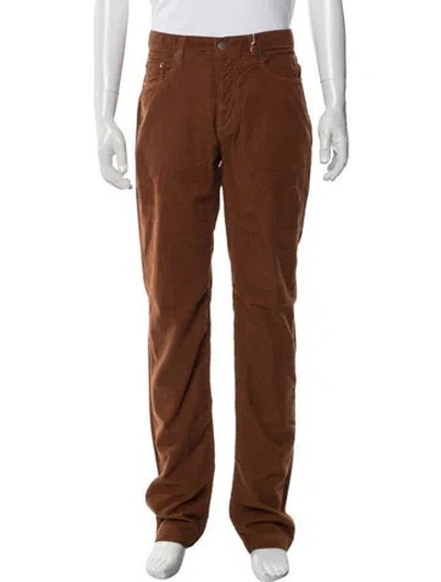 Pre-owned Massimo Alba Corduroy Pants W/ Tags In Brown