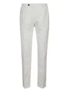 Massimo Alba Cotton Trousers In White
