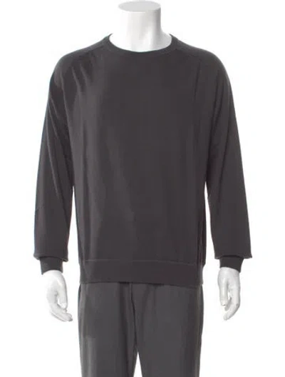 Pre-owned Massimo Alba Crew Neck Long Sleeve Pullover W/ Tags In Gray