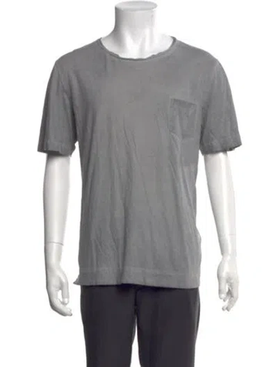 Pre-owned Massimo Alba Crew Neck Short Sleeve T-shirt In Grey