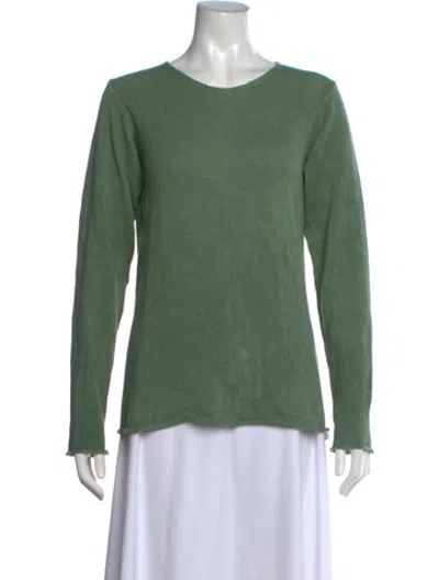 Pre-owned Massimo Alba Crew Neck Sweater In Green