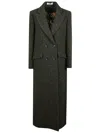 Massimo Alba Double-breasted Wool Coat With Iconic Lining In Black