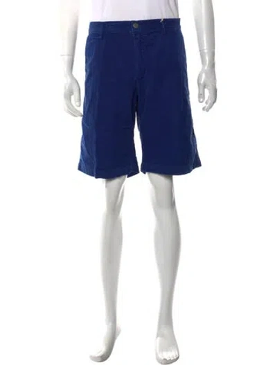 Pre-owned Massimo Alba Flat Front Shorts W/ Tags In Blue
