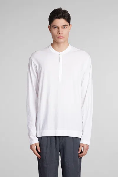 Massimo Alba Hawai T-shirt In White Cotton