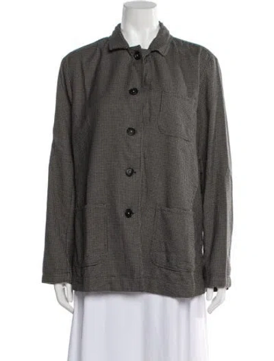 Pre-owned Massimo Alba Houndstooth Print Jacket W/ Tags In Multicolor