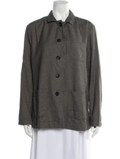 Pre-owned Massimo Alba Houndstooth Print Jacket W/ Tags In Multicolor