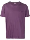 Massimo Alba Jersey Cotton T-shirt In Plum