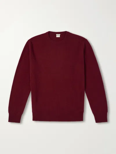 Massimo Alba Kane Cashmere Sweater In Burgundy