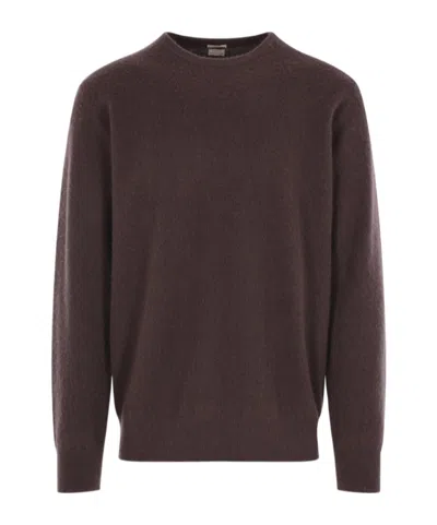 Massimo Alba Kane Sweater In Cashmere In Brown