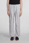 MASSIMO ALBA KEYWEST PANTS IN GREY LINEN