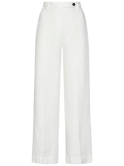 Massimo Alba Lamia Trousers In White