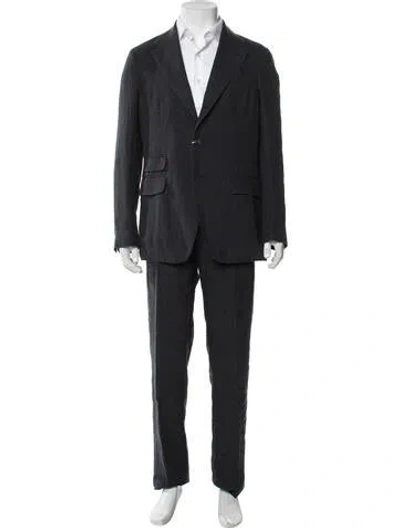 Pre-owned Massimo Alba Linen Two-piece Suit W/ Tags In Green