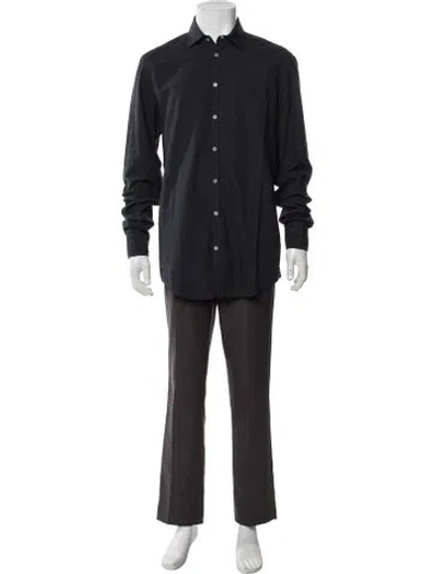 Pre-owned Massimo Alba Long Sleeve Dress Shirt W/ Tags In Blue