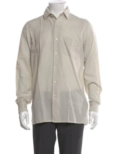 Pre-owned Massimo Alba Long Sleeve Shirt W/ Tags In Neutral