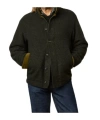 Massimo Alba Long-sleeved Button-down Jacket In Black