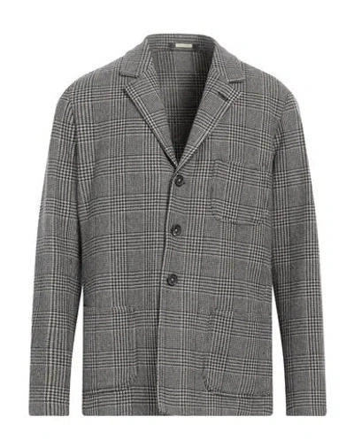 Massimo Alba Man Blazer Beige Size 40 Wool, Cotton, Polyamide In Gray