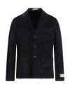 Massimo Alba Man Blazer Midnight Blue Size 42 Cotton In Black