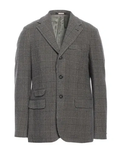 Massimo Alba Man Blazer Military Green Size 46 Wool, Cotton, Polyamide