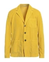Massimo Alba Man Blazer Ocher Size 40 Cotton In Yellow
