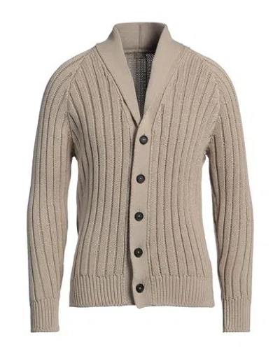 Massimo Alba Man Cardigan Beige Size M Cotton