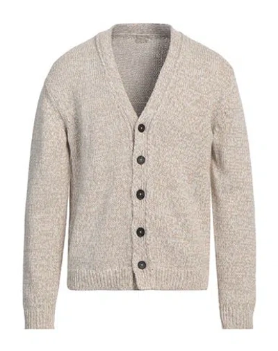 Massimo Alba Man Cardigan Beige Size Xxl Cotton