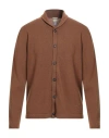 Massimo Alba Man Cardigan Brown Size L Cashmere In Brown