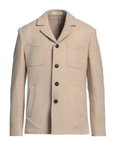 Massimo Alba Man Coat Beige Size 42 Virgin Wool