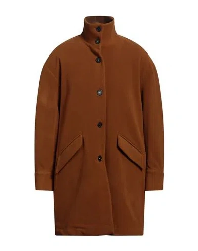 Massimo Alba Man Coat Brown Size M Wool