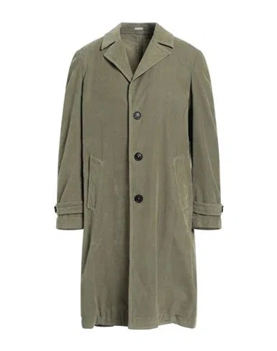 Massimo Alba Man Coat Military Green Size 40 Cotton In Green