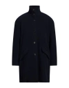 Massimo Alba Man Coat Navy Blue Size L Wool