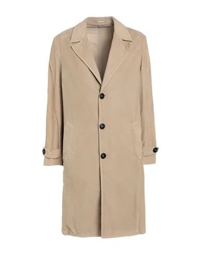 Massimo Alba Man Coat Sand Size 44 Cotton In Neutral