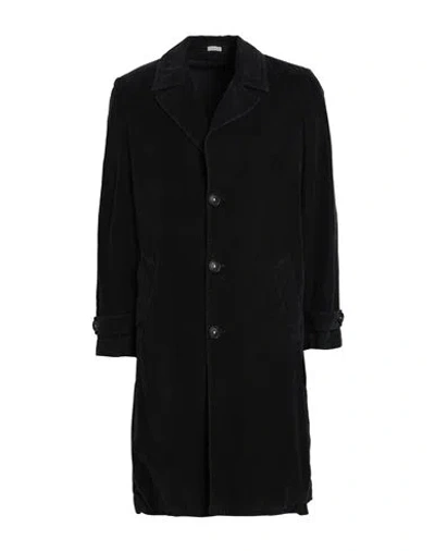 Massimo Alba Man Coat Steel Grey Size 36 Cotton In Black