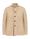 Massimo Alba Man Jacket Beige Size 40 Cotton, Linen