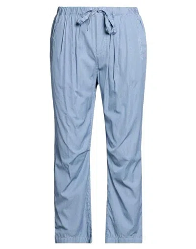 Massimo Alba Man Pants Azure Size Xl Cotton In Blue