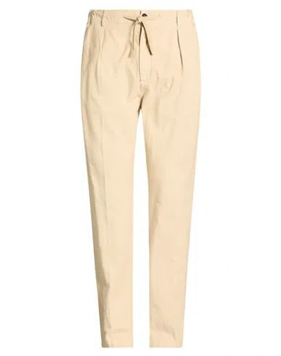 Massimo Alba Man Pants Beige Size 38 Cotton In Neutral