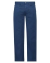 Massimo Alba Man Pants Blue Size 34 Cotton In Blue