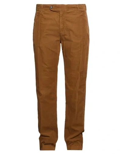 Massimo Alba Man Pants Brown Size 38 Cotton