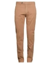 Massimo Alba Man Pants Brown Size 38 Cotton, Elastane