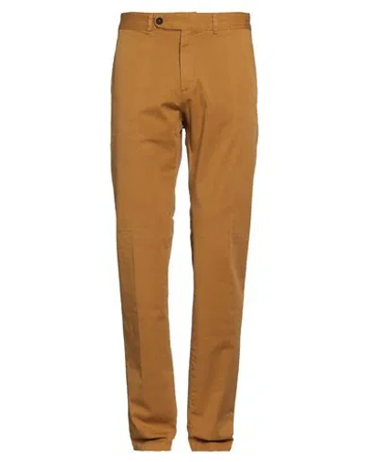 Massimo Alba Man Pants Camel Size 42 Cotton, Elastane In Beige