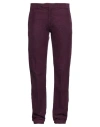Massimo Alba Man Pants Deep Purple Size 38 Cotton