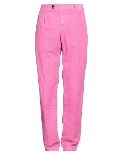 Massimo Alba Man Pants Fuchsia Size 40 Cotton In Pink