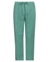 Massimo Alba Man Pants Green Size Xxl Linen In Green