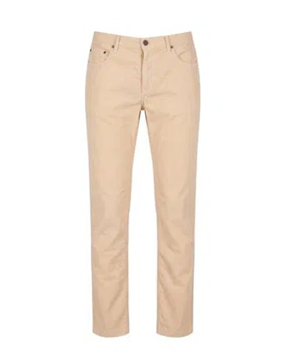 Massimo Alba Man Pants Ivory Size 36 Cotton In Neutral