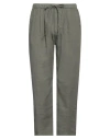 Massimo Alba Man Pants Military Green Size L Linen
