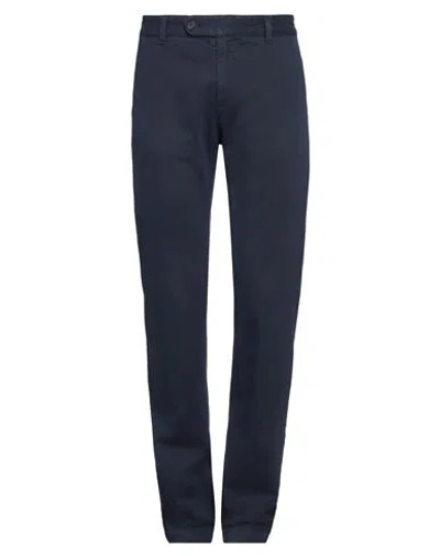 Massimo Alba Man Pants Navy Size 40 Cotton, Elastane
