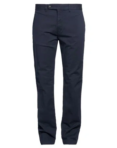 Massimo Alba Man Pants Navy Size 40 Cotton, Elastane In Blue