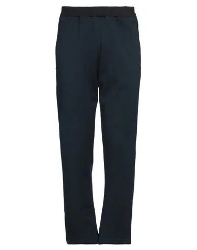 Massimo Alba Man Pants Navy Size M Cotton, Cashmere In Blue