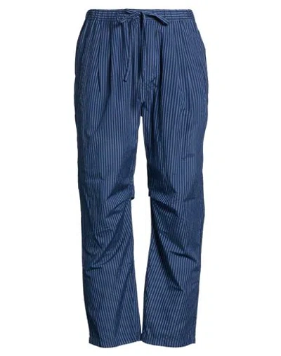 Massimo Alba Man Pants Navy Size M Cotton, Silk