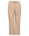 Massimo Alba Man Pants Sand Size L Linen In Beige