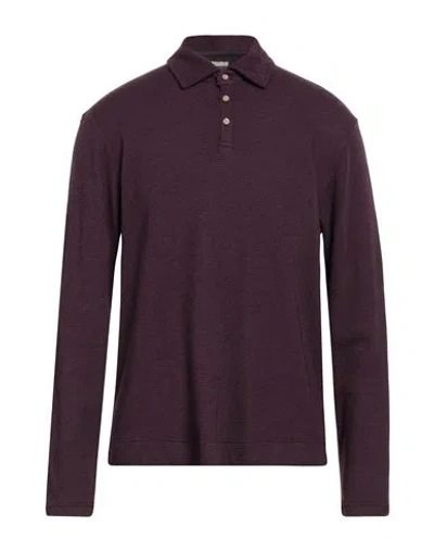 Massimo Alba Man Polo Shirt Mauve Size Xxl Cotton, Polyester In Purple